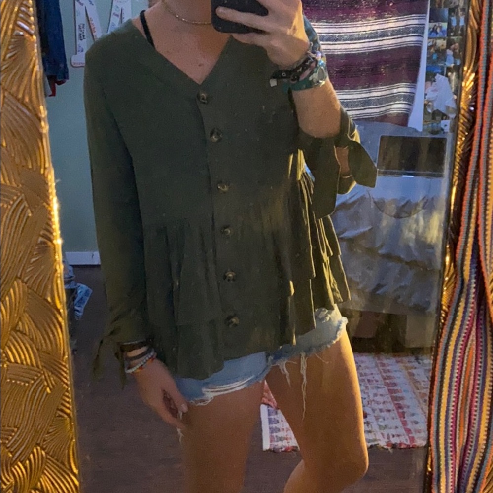 Button up blouse